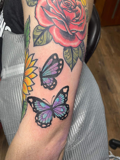 Explore sims tattoo ideas, creative tattoo ideas in Pottsville, available at Abaddon Studio Tattooing & Piercings