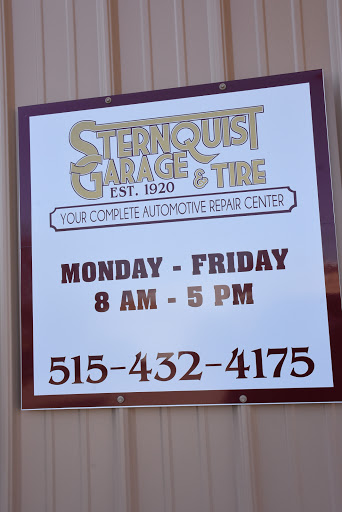 Auto Repair Shop «Sternquist Garage & Tire», reviews and photos, 1823 W 3rd St, Boone, IA 50036, USA