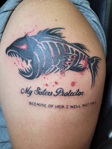 Explore chicano art tattoo ideas, creative tattoo ideas in Angola, available at Hoodlum Ink