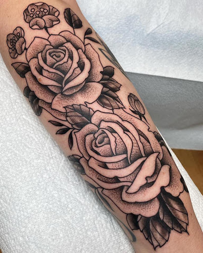 Find astrological tattoo ideas for your next unique tattoo in Delaware at Rose & Web Tattoo