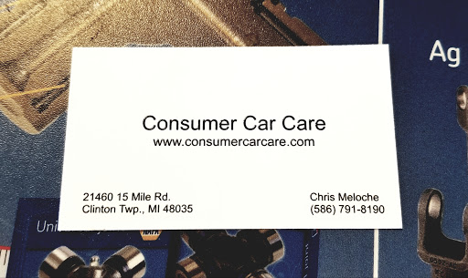 Auto Repair Shop «Consumer Car Care», reviews and photos, 21460 15 Mile Rd, Charter Twp of Clinton, MI 48035, USA