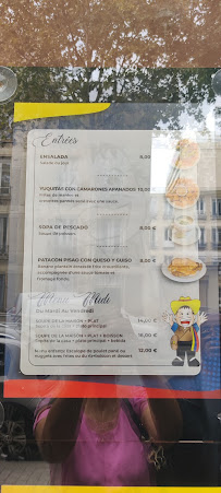El Cafetal à Boulogne-Billancourt menu