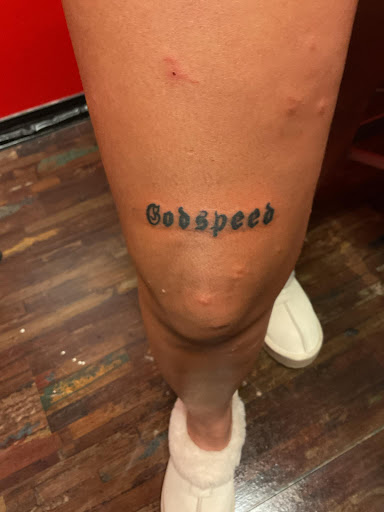 Explore banner tattoo ideas, creative tattoo ideas in Mobile, available at Brothers Ink Tattoo Parlor