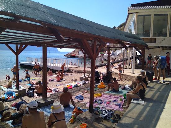Mramornyy beach