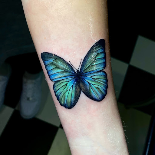 Explore husband's name tattoo ideas, creative tattoo ideas in Midland, available at Matchbox Tattoo