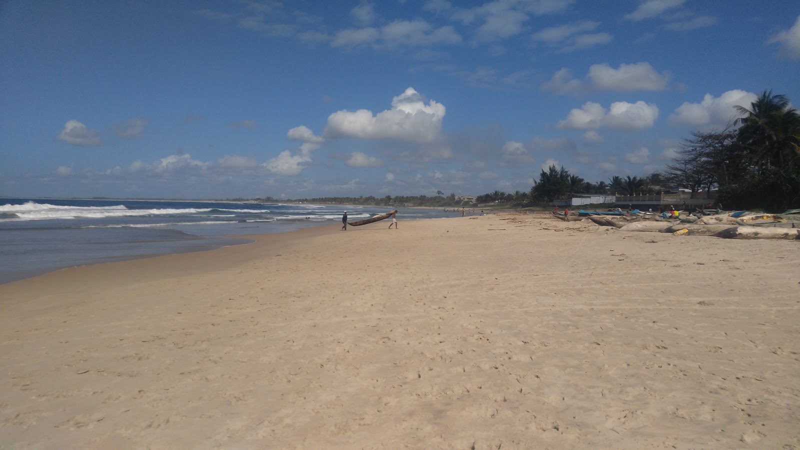 Zdjęcie Tapakala Beach z proste i długie