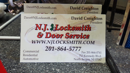 Locksmith «NJ Locksmith & Door Service», reviews and photos, 713 John F. Kennedy Blvd, North Bergen, NJ 07047, USA
