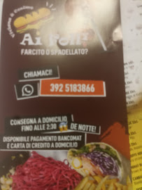 Ai Folli farcito o spadellato? à Venice menu