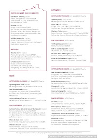 Carte du Bistro Ludwig à Bad Honnef