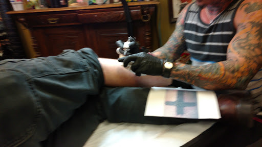 Explore mtg tattoo ideas, creative tattoo ideas in Bryant, available at Goon Tattoo