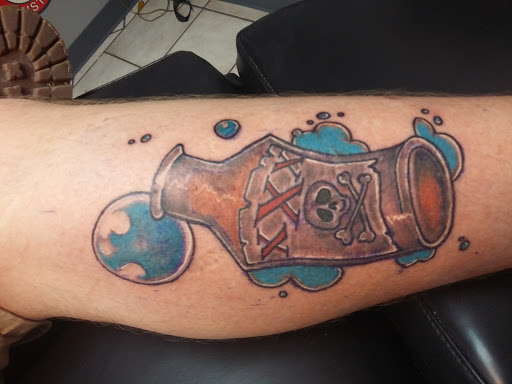 Explore men's ring tattoo ideas, creative tattoo ideas in Bradenton, available at Memory Lane Tattoo Co.