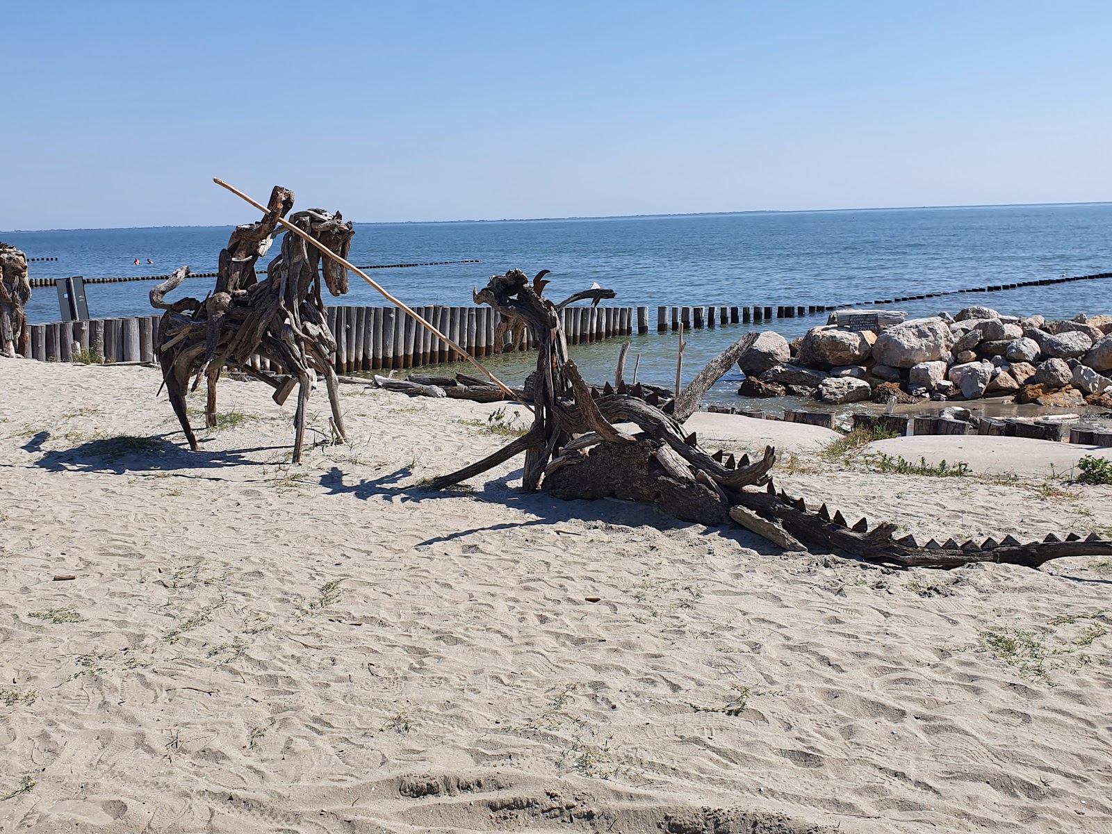 Photo de Spiaggia Romea zone sauvage