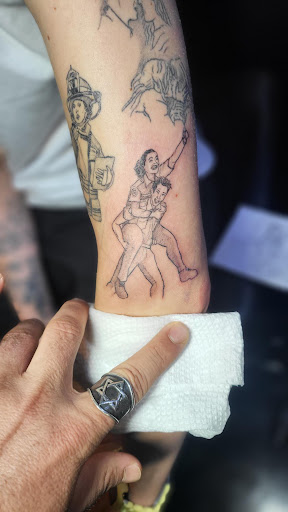 Explore sonic tattoo ideas, creative tattoo ideas in Los Angeles, available at Motis Tattoos
