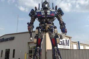 Optimus Prime Statue image
