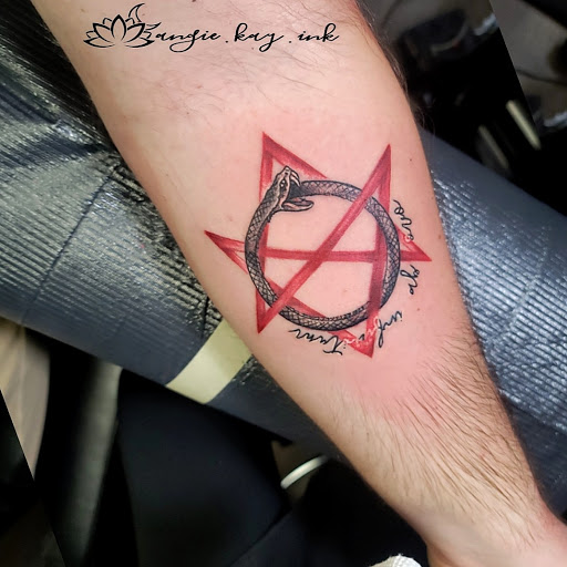 Explore ohio tattoo ideas, creative tattoo ideas in Casper, available at Luna & Lotus Amethyst Ink Angie Kay