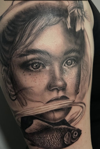 Explore mens arm sleeve tattoo ideas, creative tattoo ideas in Denver, available at Certified Tattoo Studios