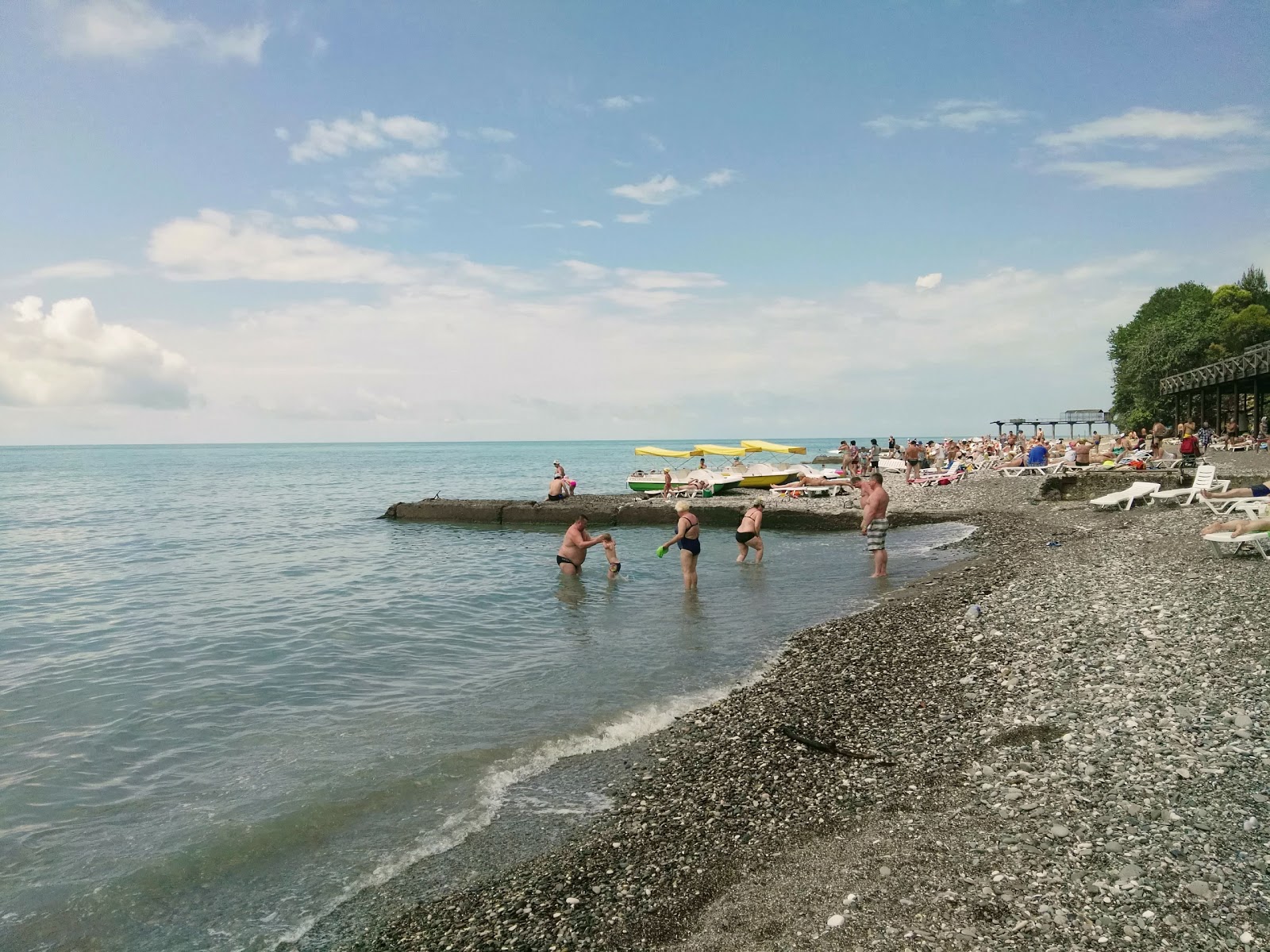 Foto van Solnechnyi beach - populaire plek onder ontspanningskenners