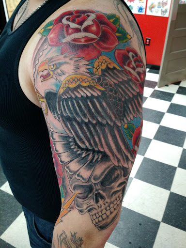 Explore tattoo ideas sun and moon, creative tattoo ideas in Black River Falls, available at Black River Tattoo