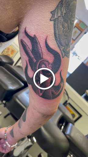 Explore scorpio constellation tattoo ideas, creative tattoo ideas in Marietta, available at Monkeys Uncle Tattoo