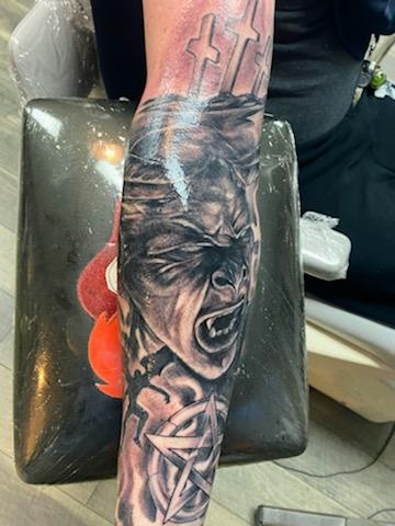 Explore body tattoo ideas, creative tattoo ideas in Coeur D Alene, available at Inkworld Tattoo