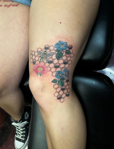 Explore half sleeve memorial tattoo ideas, creative tattoo ideas in Silver City, available at Independent Ink Tattoo