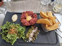 Steak tartare du Restaurant français Restaurant le Chalet du boucher à Pressac - n°11