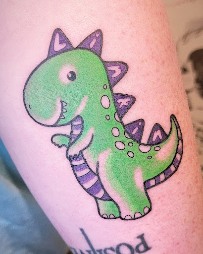 Explore foodie tattoo ideas, creative tattoo ideas in Carbondale, available at Bonedale Tattoo