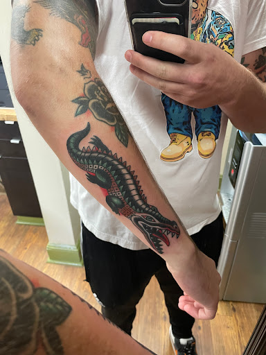 Explore father tattoo ideas, creative tattoo ideas in Havertown, available at Havertown Electric Tattoo