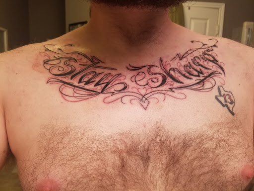 Explore hitchhiker's guide to the galaxy tattoo ideas, creative tattoo ideas in Arlington, available at Urbans Tattoo & Piercing Studio