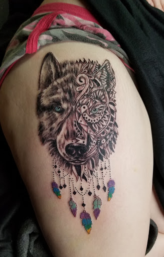 Explore father daughter matching tattoo ideas, creative tattoo ideas in Conway, available at Primal Urge Tattoos