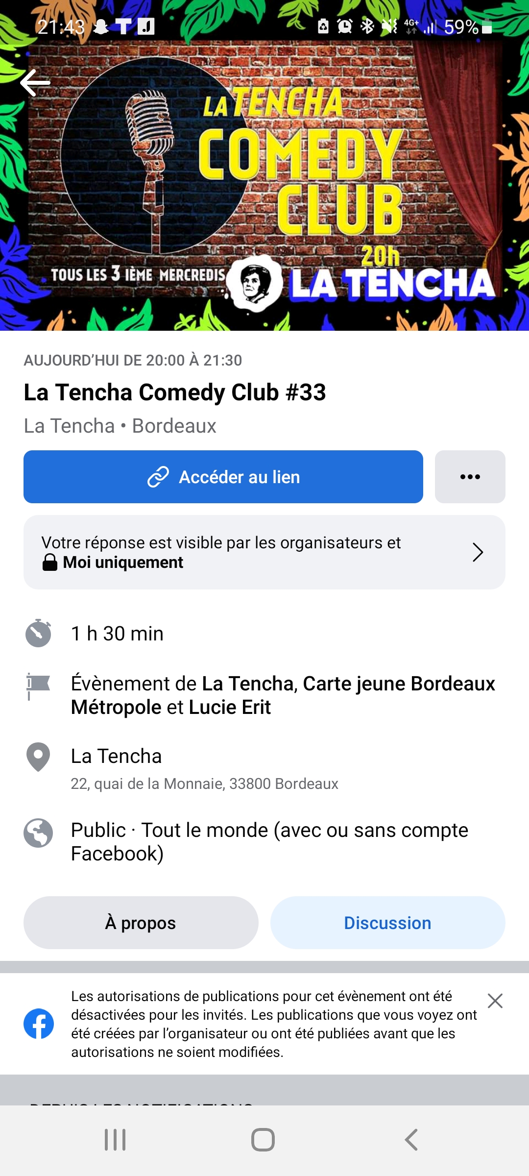 Photo n° 1 de l'avis de Laïla.i fait le 15/12/2021 à 20:44
