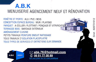 ABK Menuiserie Agencement & Rénovation à Le Havre