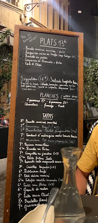 Carte du OAÏ Resto Bar à Lyon