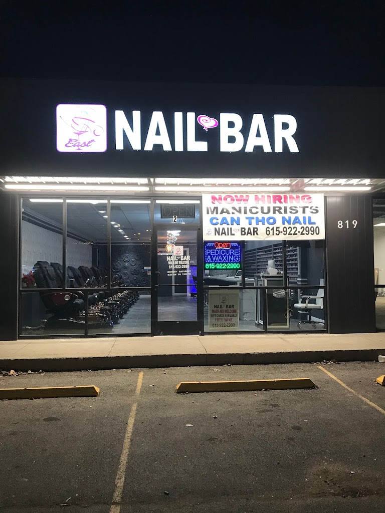East Nail Bar Nashville, TN 37206 Services and Reviews