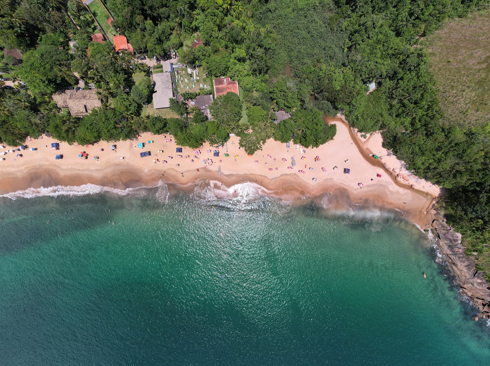 Φωτογραφία του Παραλία Toque Grande με επίπεδο καθαριότητας πολύ καθαρό