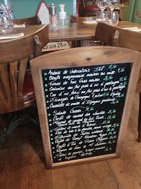 Restaurant français Le Sens Unique à Paris (la carte)