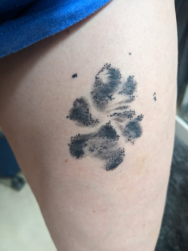 Explore tattoo ideas for hair stylist, creative tattoo ideas in Bloomington, available at Crystal Moon Body Arts