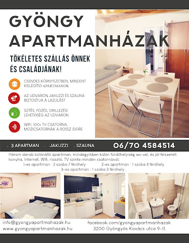 Gyöngy Apartmanházak - Szálloda