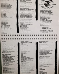 Menu / carte de Piadineria Delle Terme à Fratta Terme