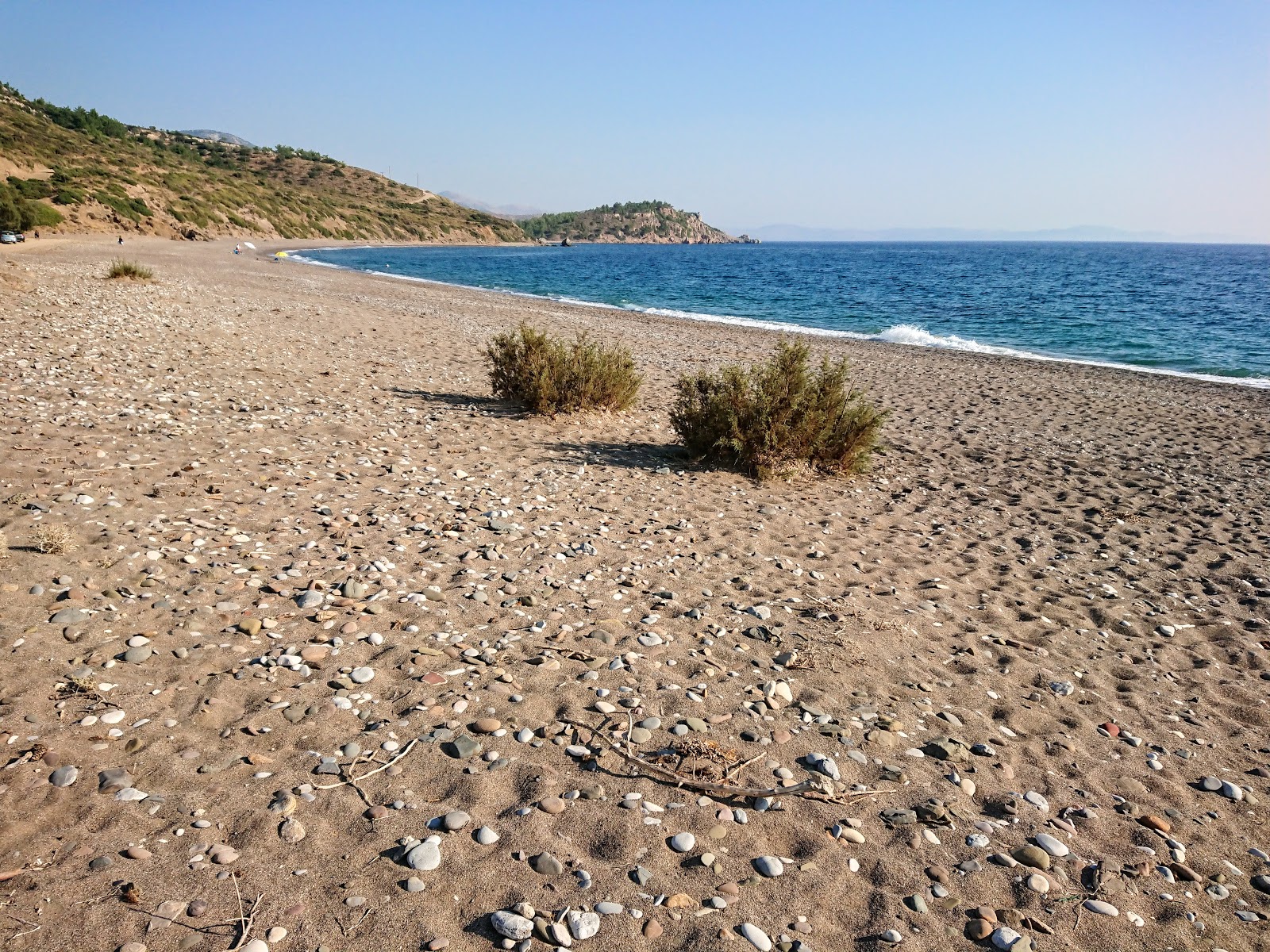 Fotografie cu Managros Beach cu nivelul de curățenie in medie