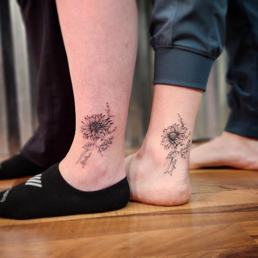 Explore cover up ideas for big tattoos, creative tattoo ideas in Minocqua, available at Whisky Rose Tattoo Parlor