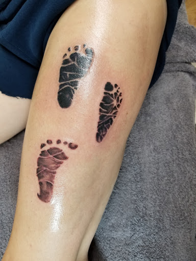 Explore greek tattoo sleeve ideas, creative tattoo ideas in Humboldt, available at Voltage Ink