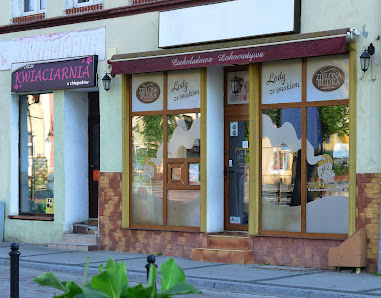 Czekoladowa Lokomotywa. Kawiarnia, lody, desery Plac Zwycięstwa 8, 72-300 Gryfice, Polska
