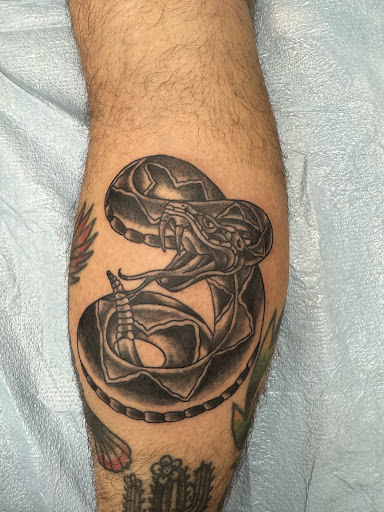 Explore forearm tattoo ideas for men, creative tattoo ideas in Twentynine Palms, available at No Mans Land Tattoo