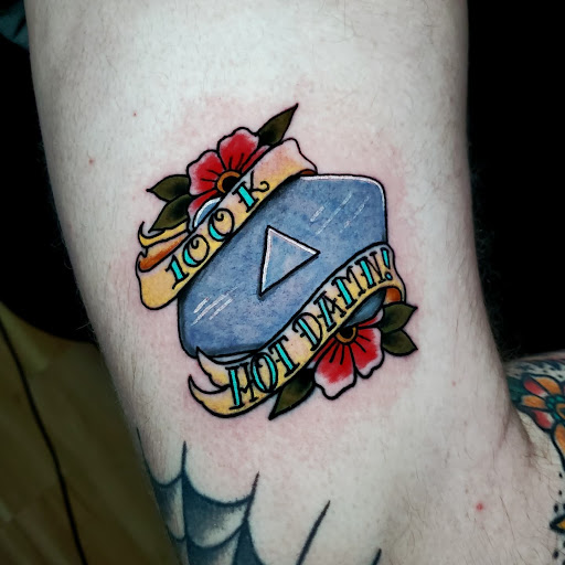 Explore non binary tattoo ideas, creative tattoo ideas in Oklahoma City, available at The Gem Tattoo