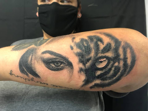 Explore side tattoo ideas for females, creative tattoo ideas in Oxford, available at Victorian Ink