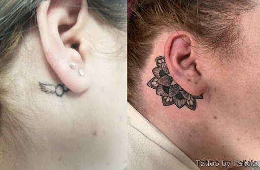 Explore architect tattoo ideas, creative tattoo ideas in Fort Myers, available at Tiger Lotus Tattoo and Piercing