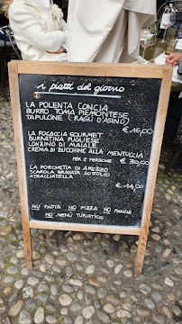 Menu du Pan&Vino- Enogastronomia à Orta San Giulio