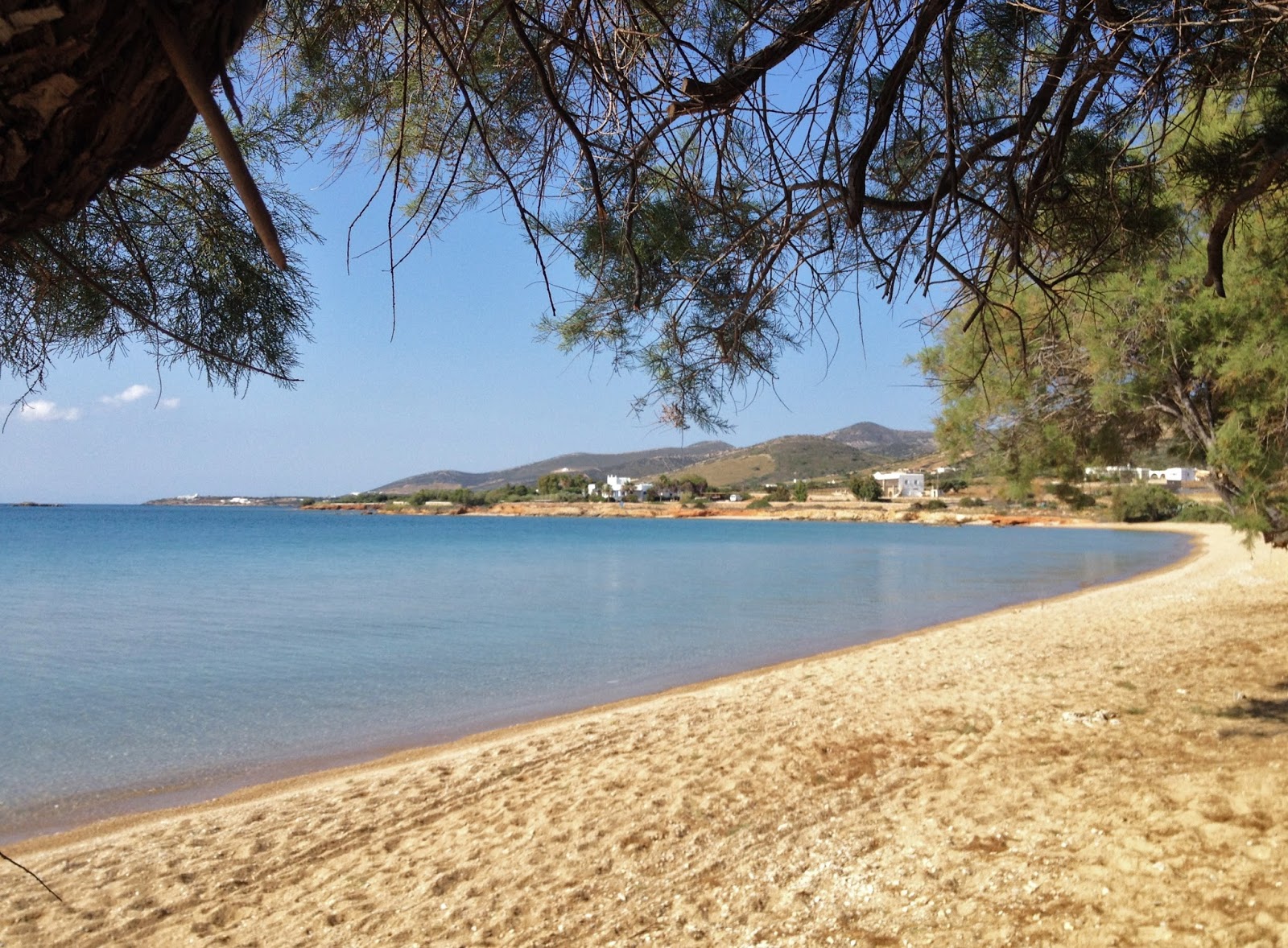 Foto van Panagia beach met hoog niveau van netheid