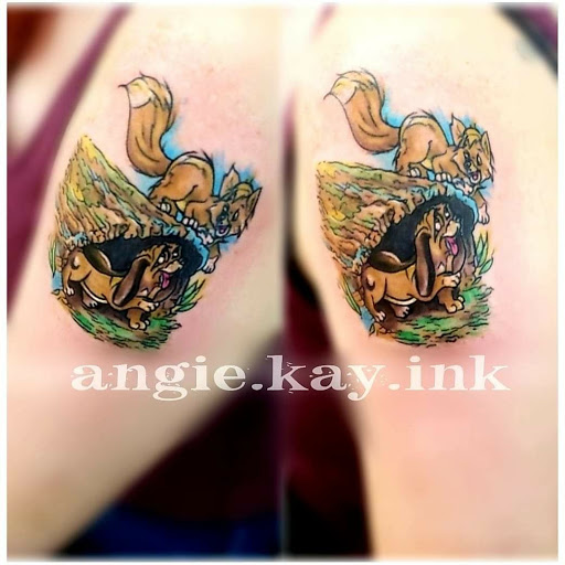 Explore elf tattoo ideas, creative tattoo ideas in Casper, available at Luna & Lotus Amethyst Ink Angie Kay